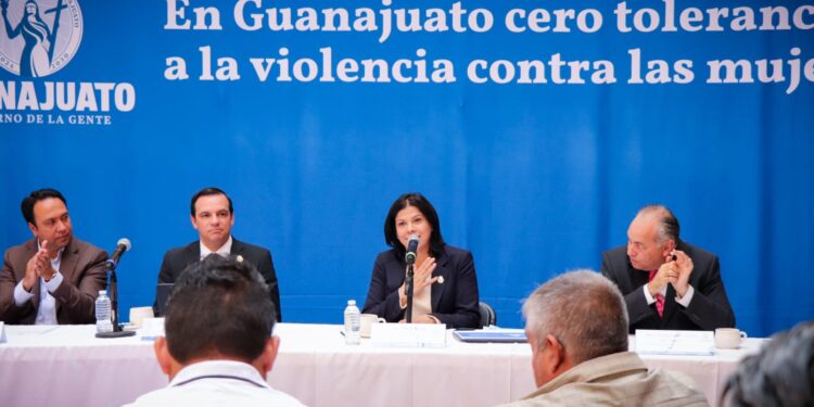 Guanajuato refuerza acciones contra la violencia de género