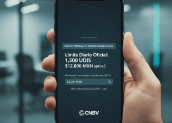 Será obligatorio establecer el límite para transacciones bancarias electrónicas MTU