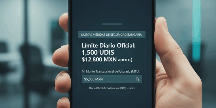 Será obligatorio establecer el límite para transacciones bancarias electrónicas MTU