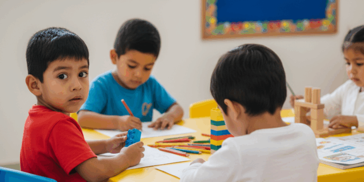 En México, menos de la mitad de infantes de tres años va al kínder