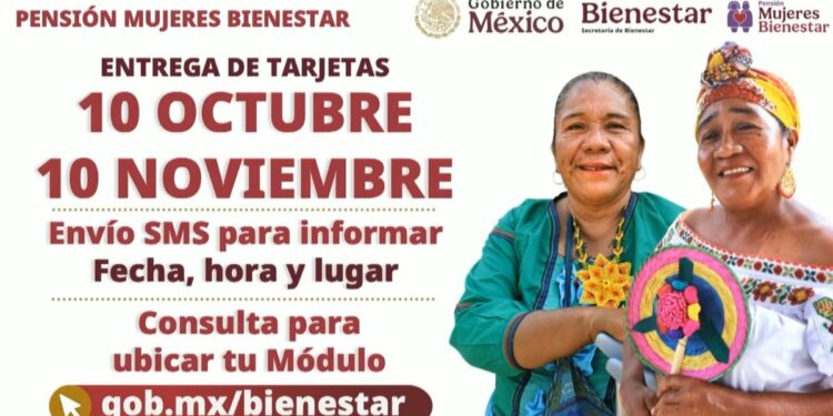 Comienza la entrega de tarjetas del programa Mujeres Bienestar 2025 en todo el país