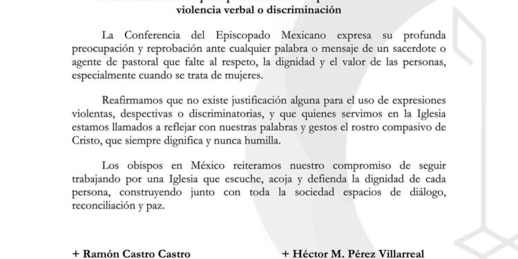 La Conferencia del Episcopado Mexicano y la Gobernadora de Guanajuato condenan expresiones violentas