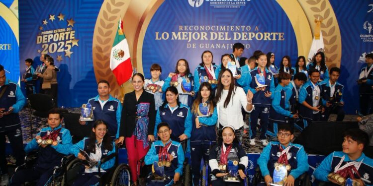 Reconoce Gobierno del Estado a lo Mejor del Deporte de Guanajuato 2025