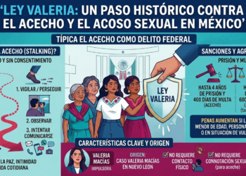 El acecho ya es delito federal: Diputados aprueban la Ley Valeria