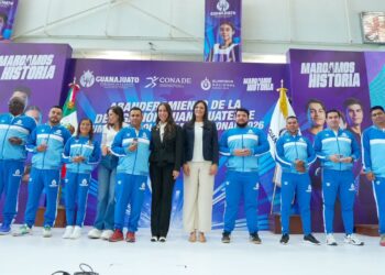 Guanajuato abandera a sus deportistas rumbo a la Olimpiada Nacional 2026