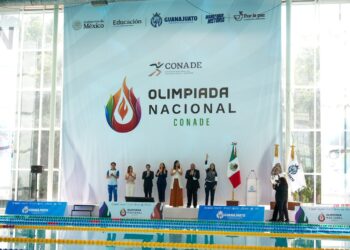 Inaugura Gobernadora la Olimpiada Nacional de Natación CONADE 2026
