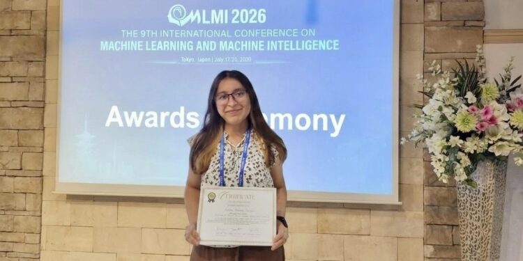 Estudiante de la Universidad de Guanajuato gana reconocimiento en Japón por proyecto de inteligencia artificial para detectar virus en tomates